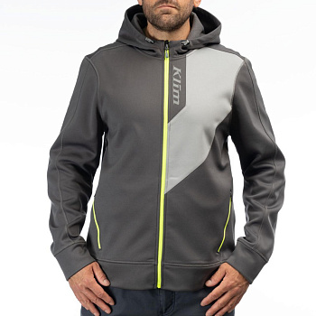 Кофта с капюшоном / The Hill Climber Hoodie MD Asphalt - Monument