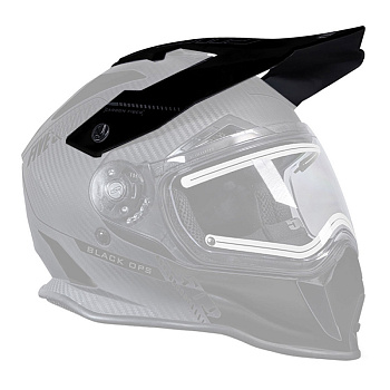 Козырек 509 Delta R3 Carbon Stealth Ops, ONE SIZE FITS ALL