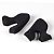 Накладки на щеки / F3 Cheek Pads SM - LG 25 MM Black