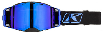 Очки / Edge Goggle Focus Blue Chrome Dark Smoke Blue Mirror
