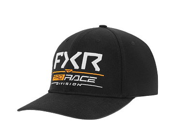 Бейсболка FXR Race Div (Black/Orange, YTH)