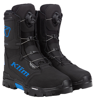 Обувь / Klutch GTX BOA Boot 11 Black - Electric Blue Lemonade