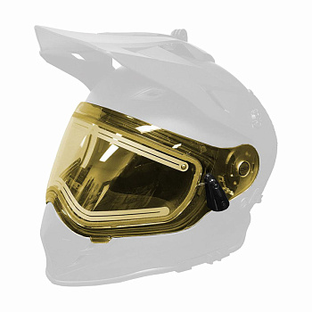 Визор 509 Delta R3L с подогревом (Yellow Tint, OS)