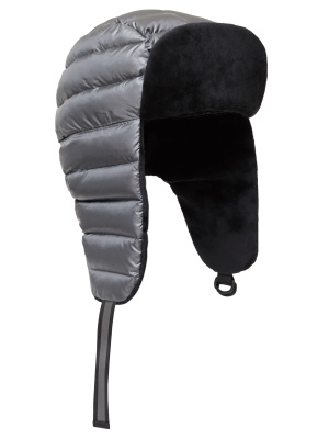 ШАПКА ПУХ D-TUBE HAT СЕРЫЙ 56