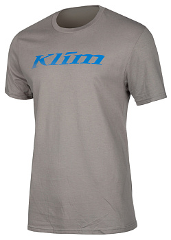Футболка/Klim/Draft SS T/Gray - Blue/L/