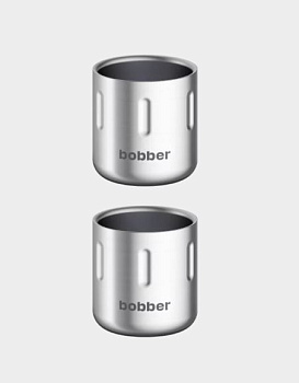 Посуда питьевая, бытовая, тм "bobber". Объем 0,1 литра. Артикул Shot-100 Matte (2 pcs)