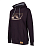Кофта с капюшоном / KUTE CORP HOODIE Black - Rose