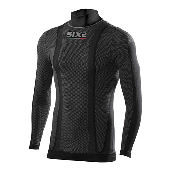 SIXS Лонгслив TS3, дети, унисекс (Black, 4Y)