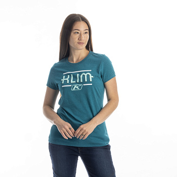 Футболка / Kute Corp SS T MD Heathered Teal - Beach Glass