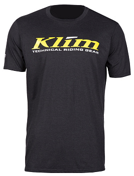 Футболка/Klim/K Corp SS T/Black - Yellow/M/