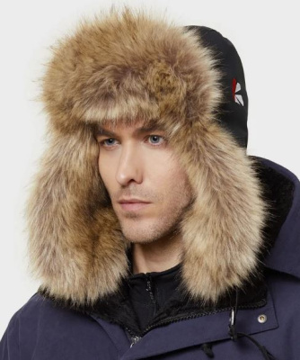 ШАПКА УТЕПЛ TIKSI V2 ЧЕРНЫЙ 56