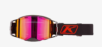 Очки / Edge Goggle Focus Black Fiery Red Dark Smoke Red Mirror
