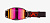 Очки / Edge Goggle Focus Black Fiery Red Dark Smoke Red Mirror