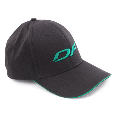 Бейсболка Classic DF Black-Green D-fly(Изогнутый козырек)