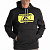 Кофта Zone Pullover Hoodie MD Black - Hi-Vis