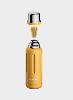 Термос для напитков, вакуумный, бытовой, тм "bobber". Объем 770 мл. Артикул Flask-770 Ginger Tonic-s